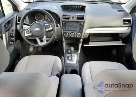 2017 Subaru Forester 2.5I Premium from USA, damaged, VIN JF2SJAEC7HH565357